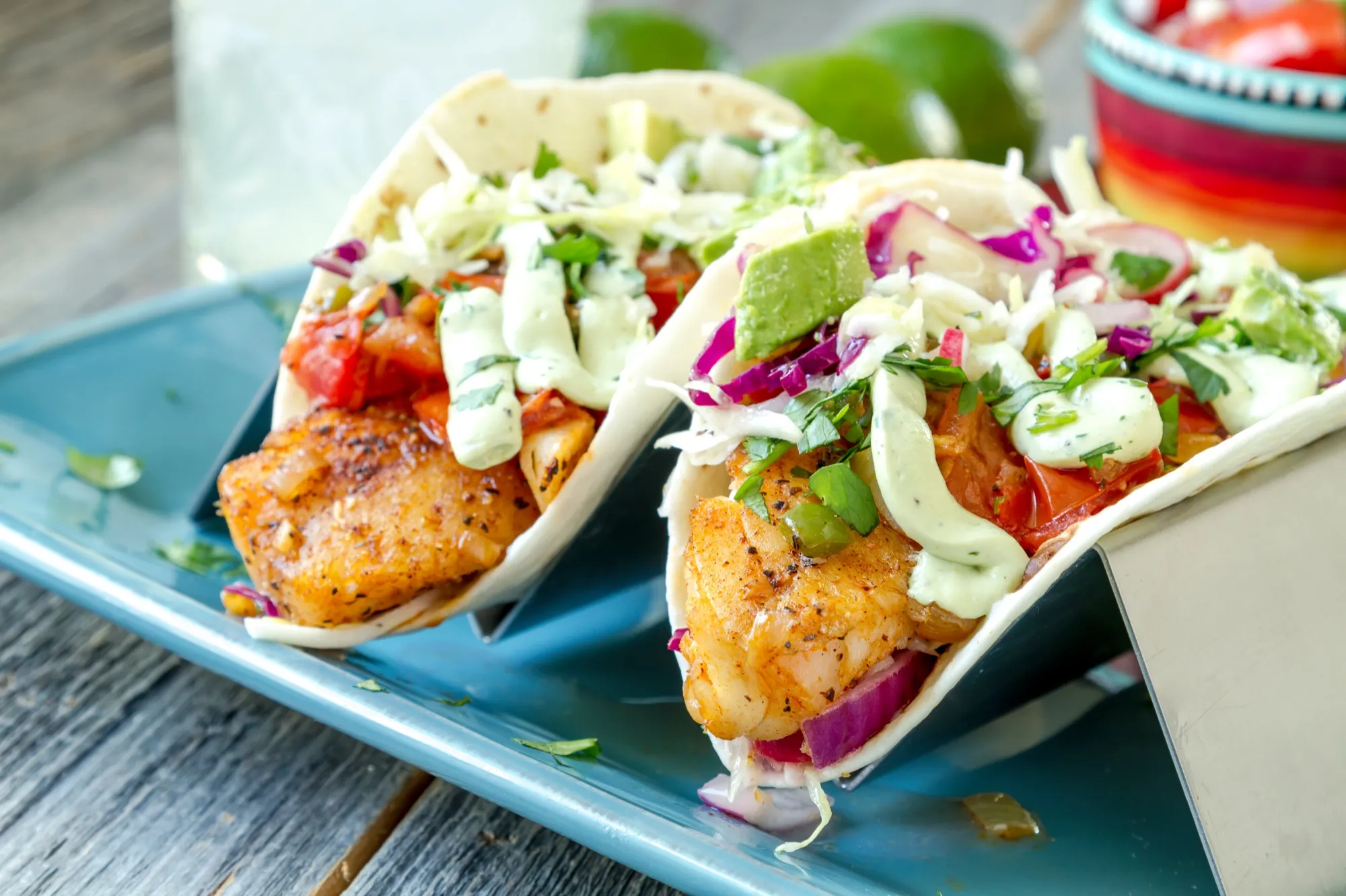 Fresh caught fish tacos, a Taco Tuesday favorite at the Ocean Club